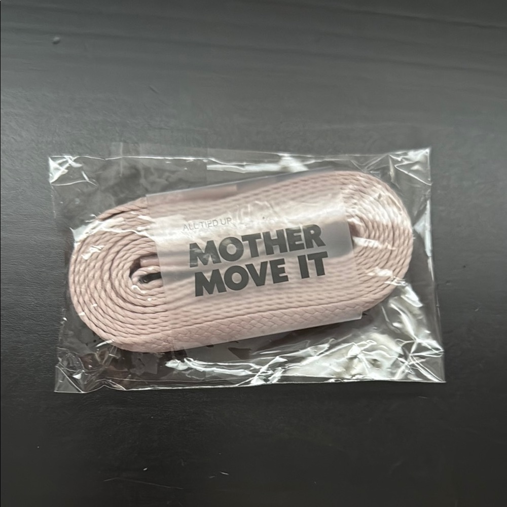 Mother Move It Pink Shoelaces